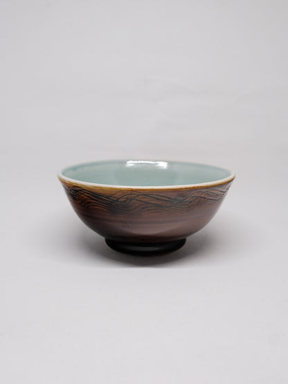 Tenmoku Celadon Bowl